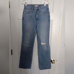 Madewell High Rise Bootcut Jean